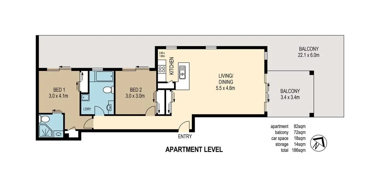 Central 2Br Apt For 6Ppl W Free Parking South Bne Brisbane
